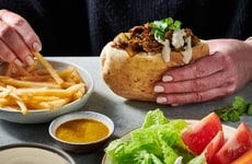 Plant-Based Protein Shawarmas