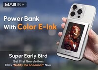 Artistic Display-Equipped Power Banks