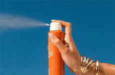 80s-Inspired SPF Spray Oils
