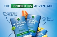 Probiotic-Infused Whitening Strips