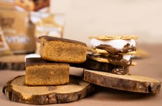 S'mores Protein Brownies