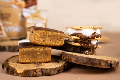 S'mores Protein Brownies