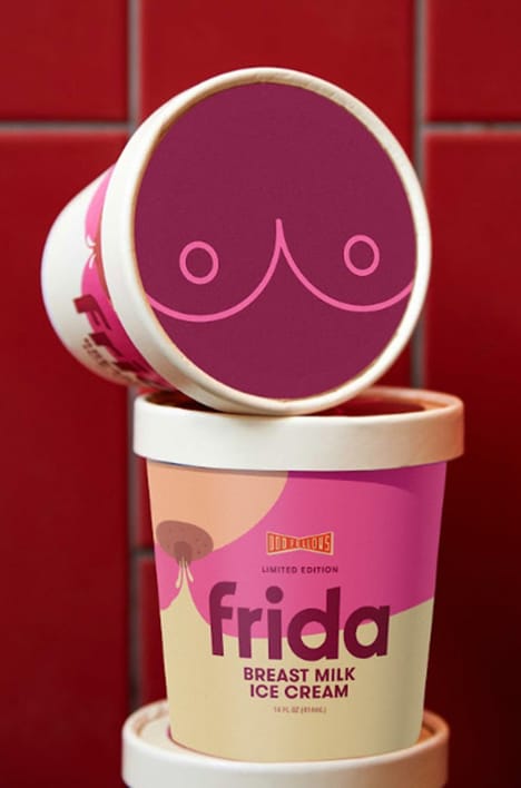 Breast Milk Ice Creams