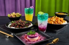 Filmic Asian Fusion Menus