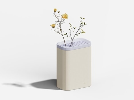 Personalized Floral Grid Vases