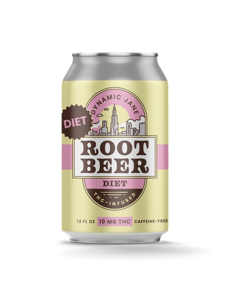 Low-Calorie THC-Infused Sodas