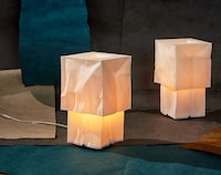 Organic Paper-Like Lamps