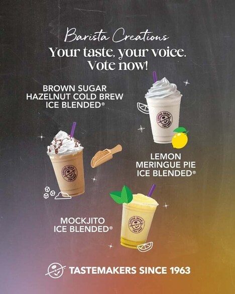 Fan Voting Cafe Drinks