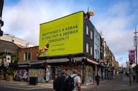 Summer-Forward Food Billboards