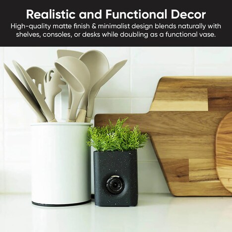 Vase-Like Security Camera Holders