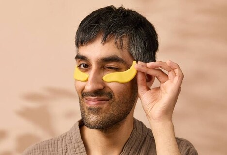 Banana-Shaped Eye Masks