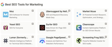 Curated Martech Directories