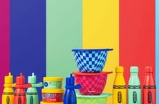 Retro Colored Containers