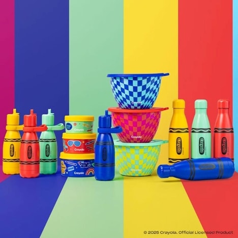 Retro Colored Containers
