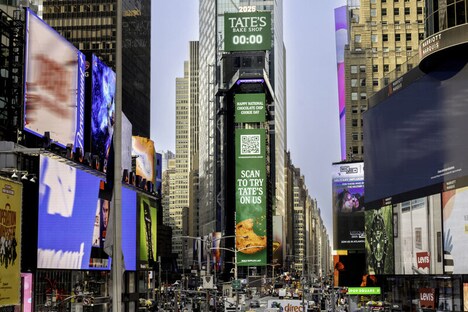 Chocolate Chip Cookie-Inspired Billboards
