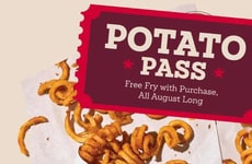 Complimentary Fries QSR Promotions