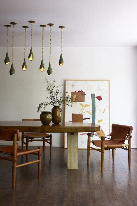 Sculptural Bronze Lighting