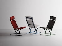 Modernist Ski-Inspired Chairs