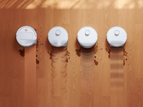 Self-Cleaning Robot Mops