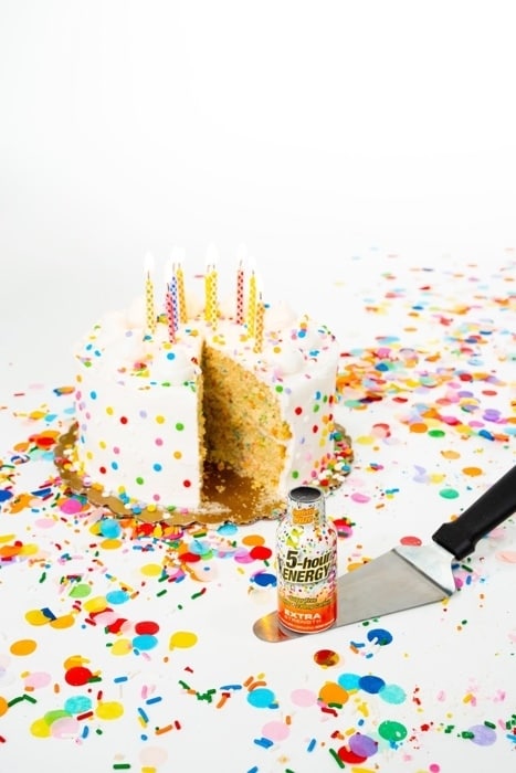 Birthday Cake-Flavored Energy Shots