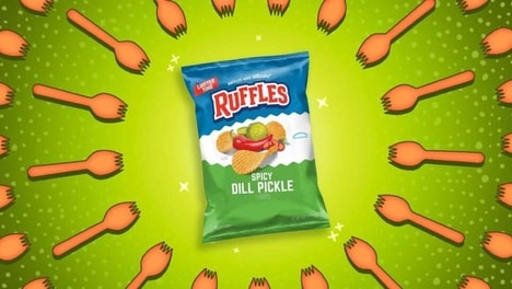 Spicy Pickle-Flavored Chips