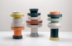 Stackable Clay Sculptures