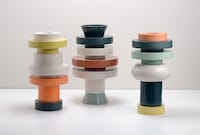 Stackable Clay Sculptures