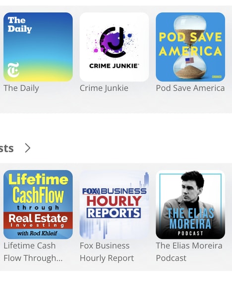Podcast Content Organizers