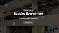 Spatial Bubble Games