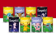 Cartoon-Themed Condensed Canned Soups