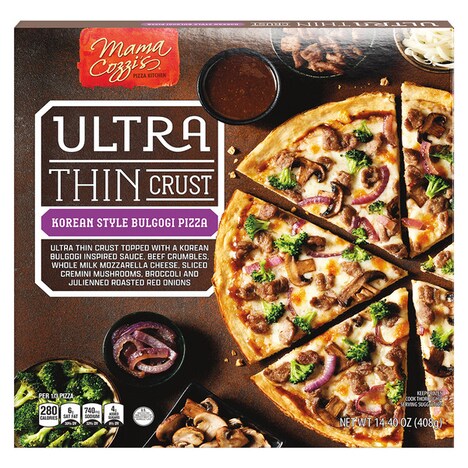 Frozen Korean Cuisine Pizzas
