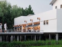 Floating Wetland Bookstore Image 1