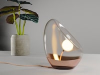 Sculptural Glass Lamps Image 1