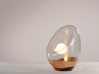 Sculptural Glass Lamps Image 3