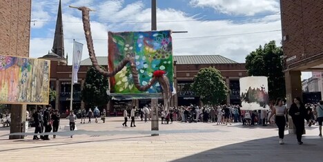Boundary-Pushing AR Outdoor Exhibitions