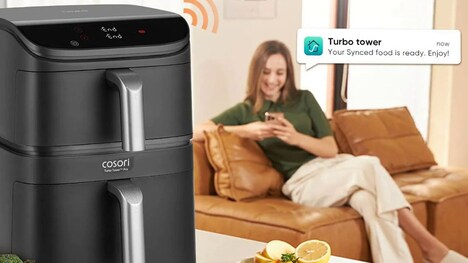 Stacked Tower-Style Air Fryers
