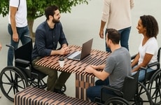 Accessible Urban Furniture Designs