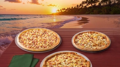 Tropical Pineapple Pizza Menus