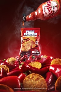 Spicy Protein-Packed Snack Crisps Image 1