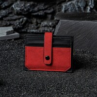 Suede-Like Automotive Lining Wallets Image 4