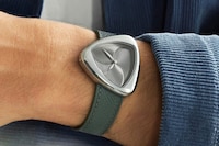 Hypnotic Triangular Timepieces