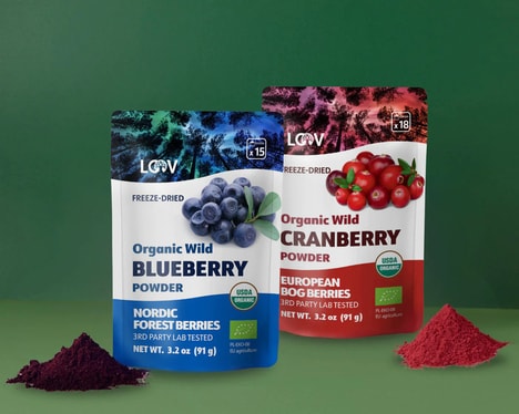 Freeze-Dried Fruit Powders