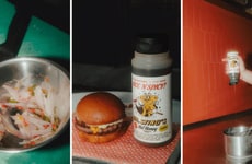 Sweet-Spicy Thai Cuisine Burgers