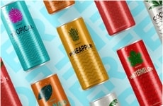 Tropical-Inspired Beverage Lines
