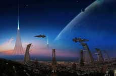 Extraterrestrial Airport Terminals