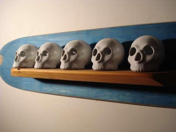 Scary Skateboard Shelves
