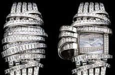 Diamond-Wrapped Watches