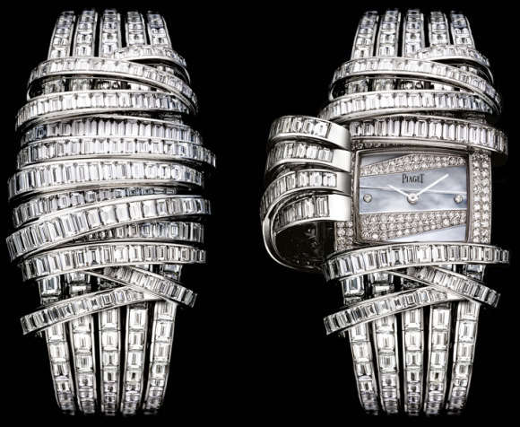 Diamond-Wrapped Watches