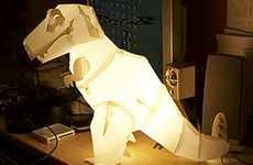 DIY Dino Lighting