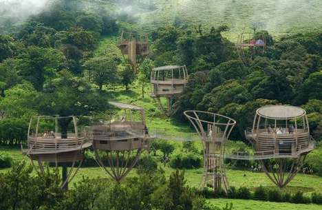 Ewok Tree Houses